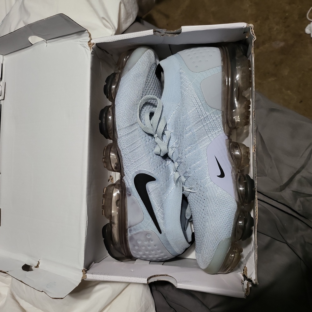 Nike Air Vapormax Flyknit 2.0, Colorway: Aluminum Blue Size, Men's US 11, EUR 45